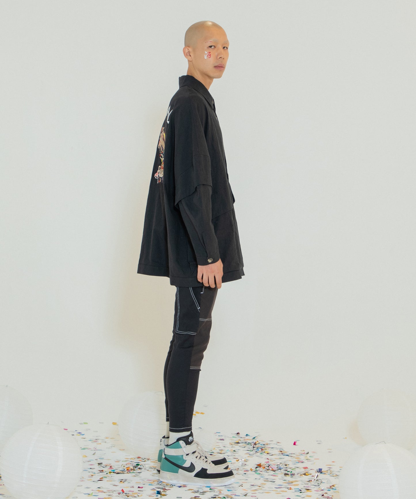 Linen UTAGE Embroi Blouson