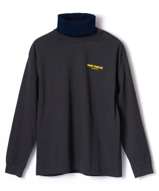 HI-NECK L/S T-SHIRT