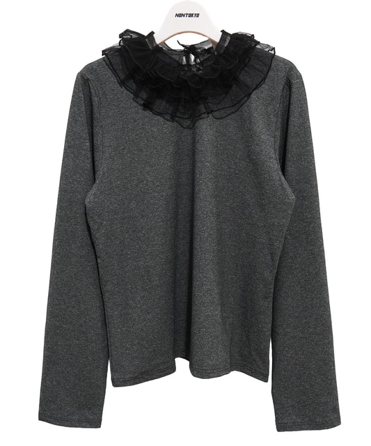 FRILL COLLAR C/S
