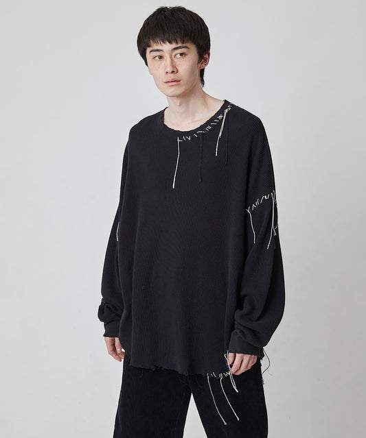 LOOPING WAFFLE CUTSEWN