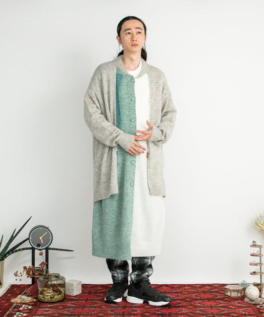 Mohair Layer Light Knit Coat