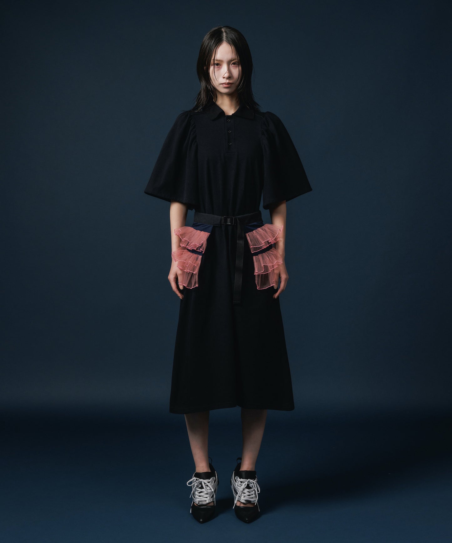 TULLE FRILL BELT