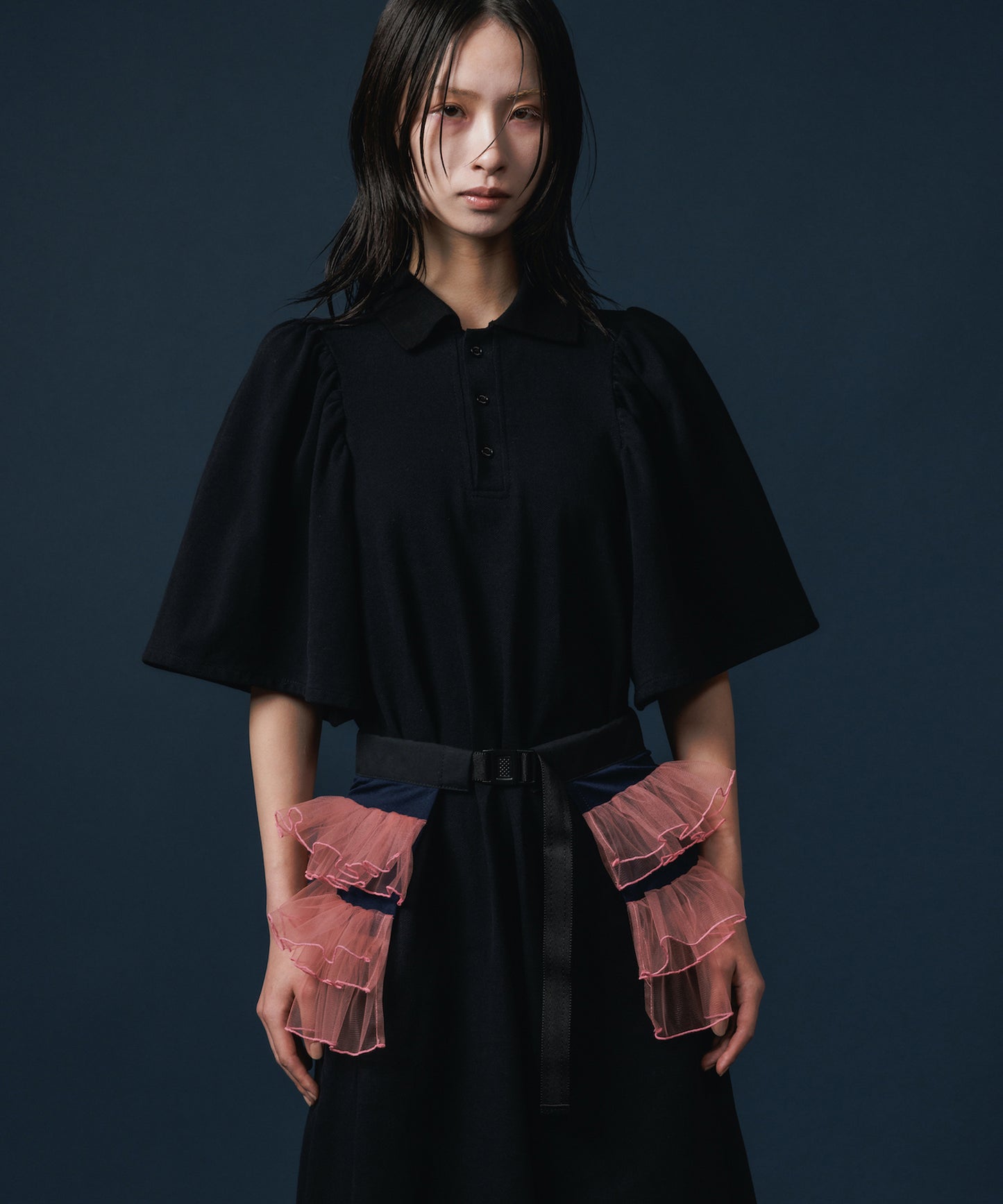 TULLE FRILL BELT