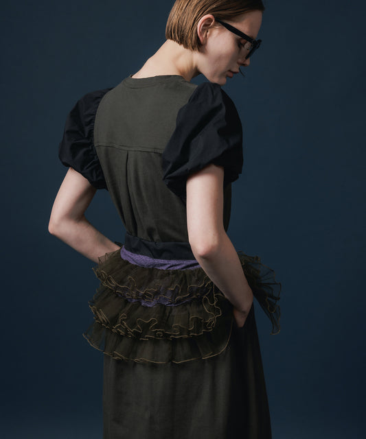 TULLE FRILL BELT