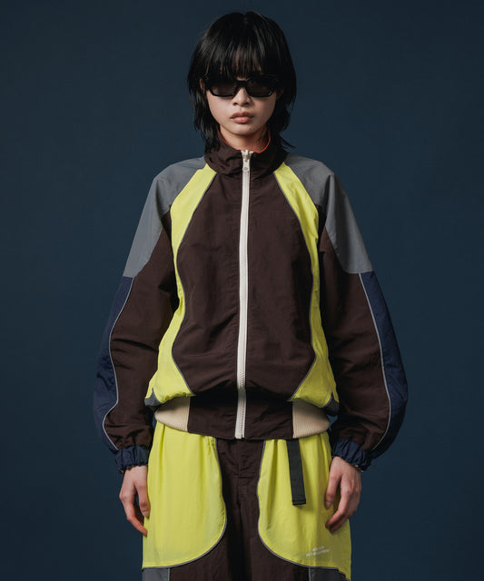 REVERSIBLE SWITCHING BLOUSON & SCARF