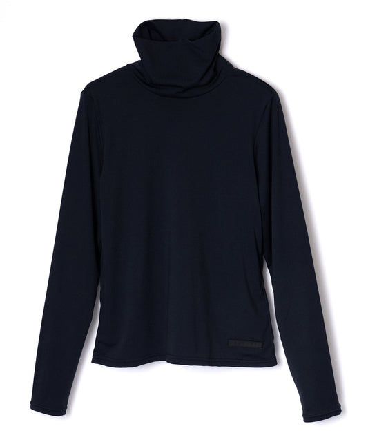 STRETCH HI-NECK TOP