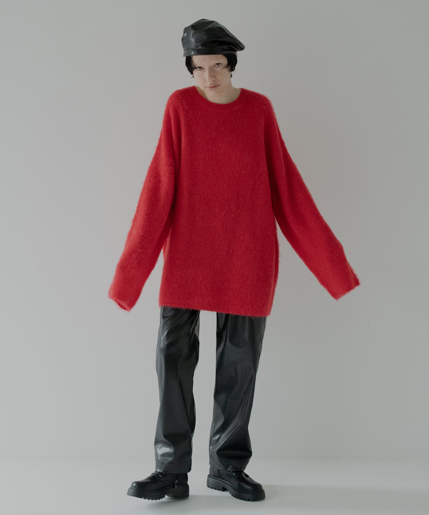 mohair pullover knit