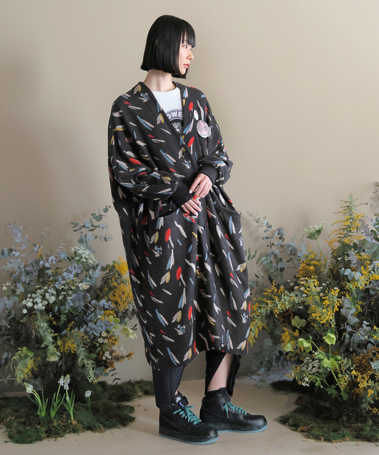 Flowers JQ Cardigan