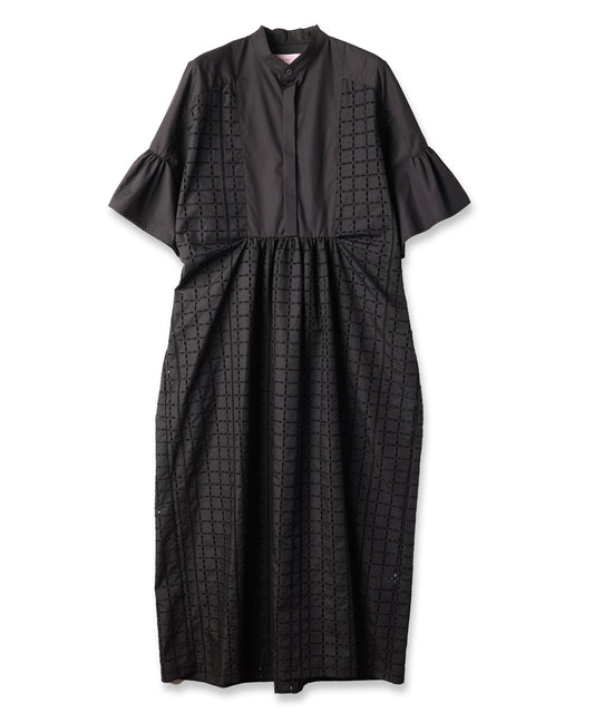 CHECK LACE DRESS / チェックレース ドレス