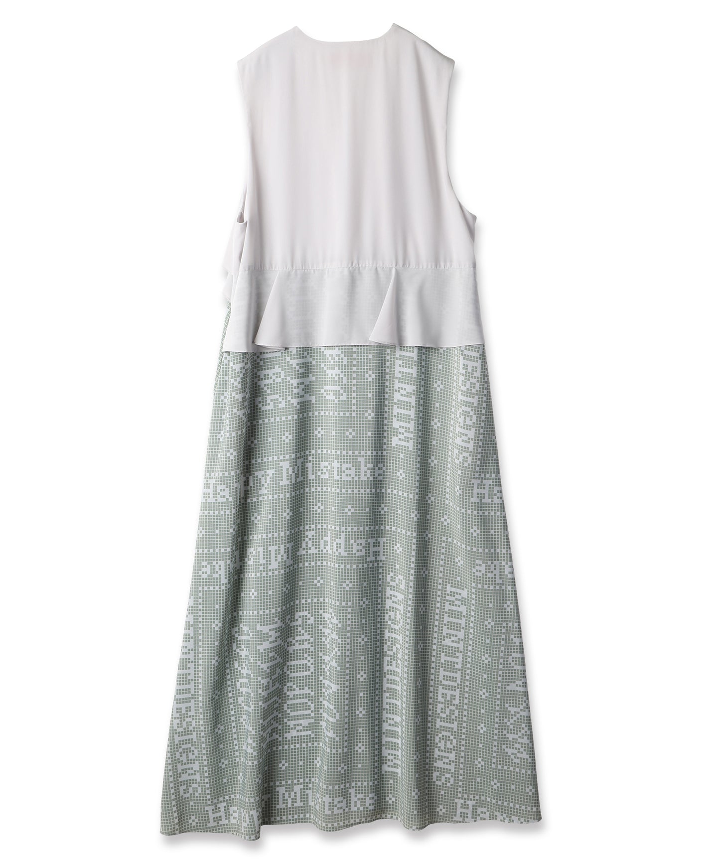 MOSAIC TILE GILET DRESS / モザイクタイルジレドレス