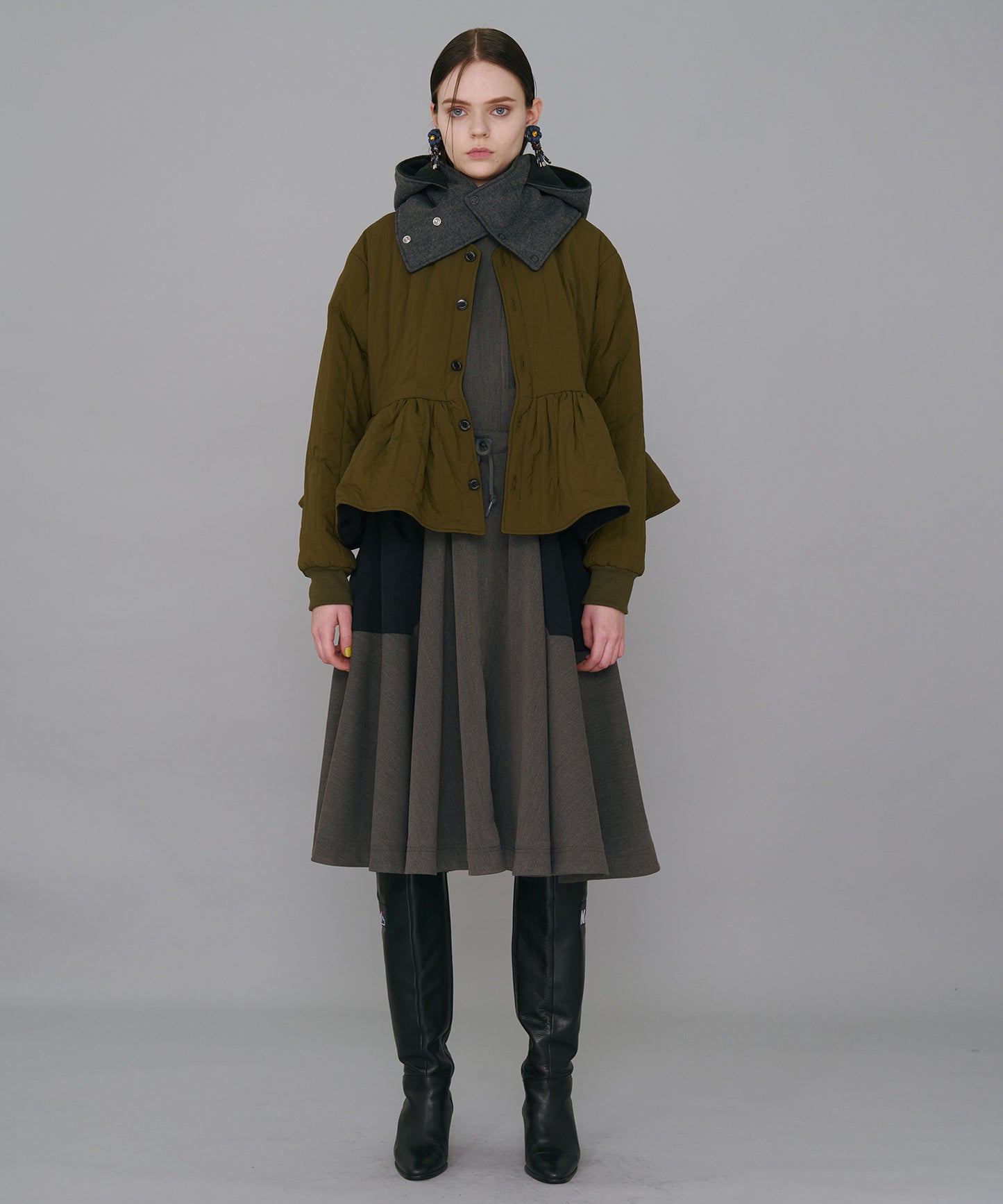 REVERSIBLE QULTING JACKET