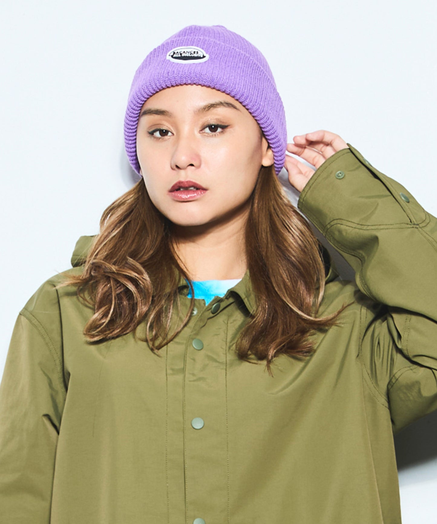 BC RUBBER PATCH BEANIE