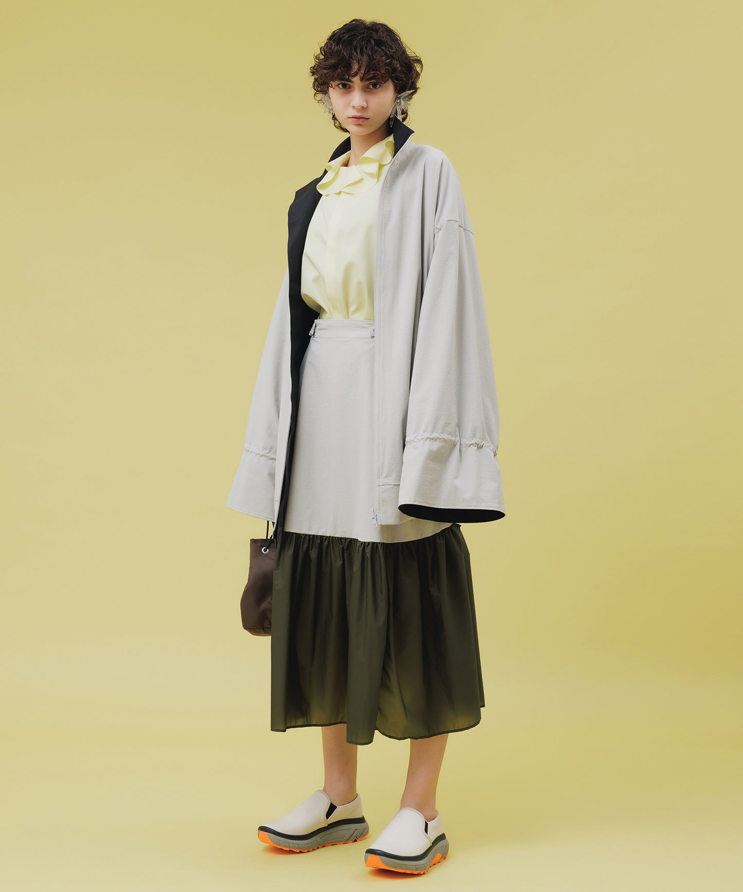 SWITCHING GATHER SKIRT
