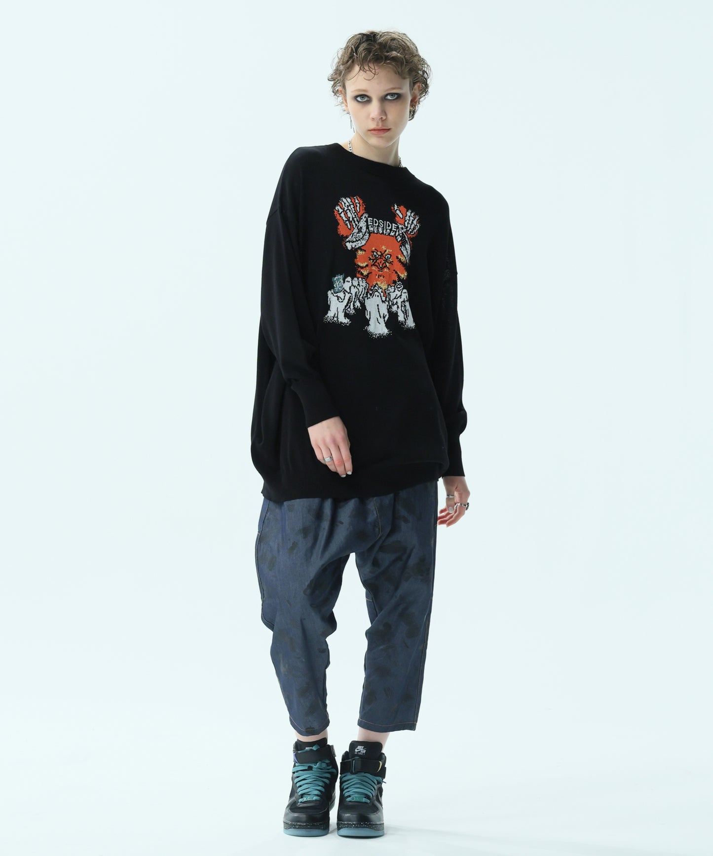 2Way Knit Horror Coat