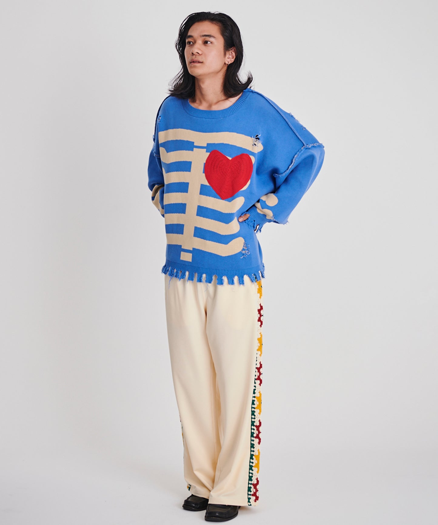 COTTON BONE KNIT