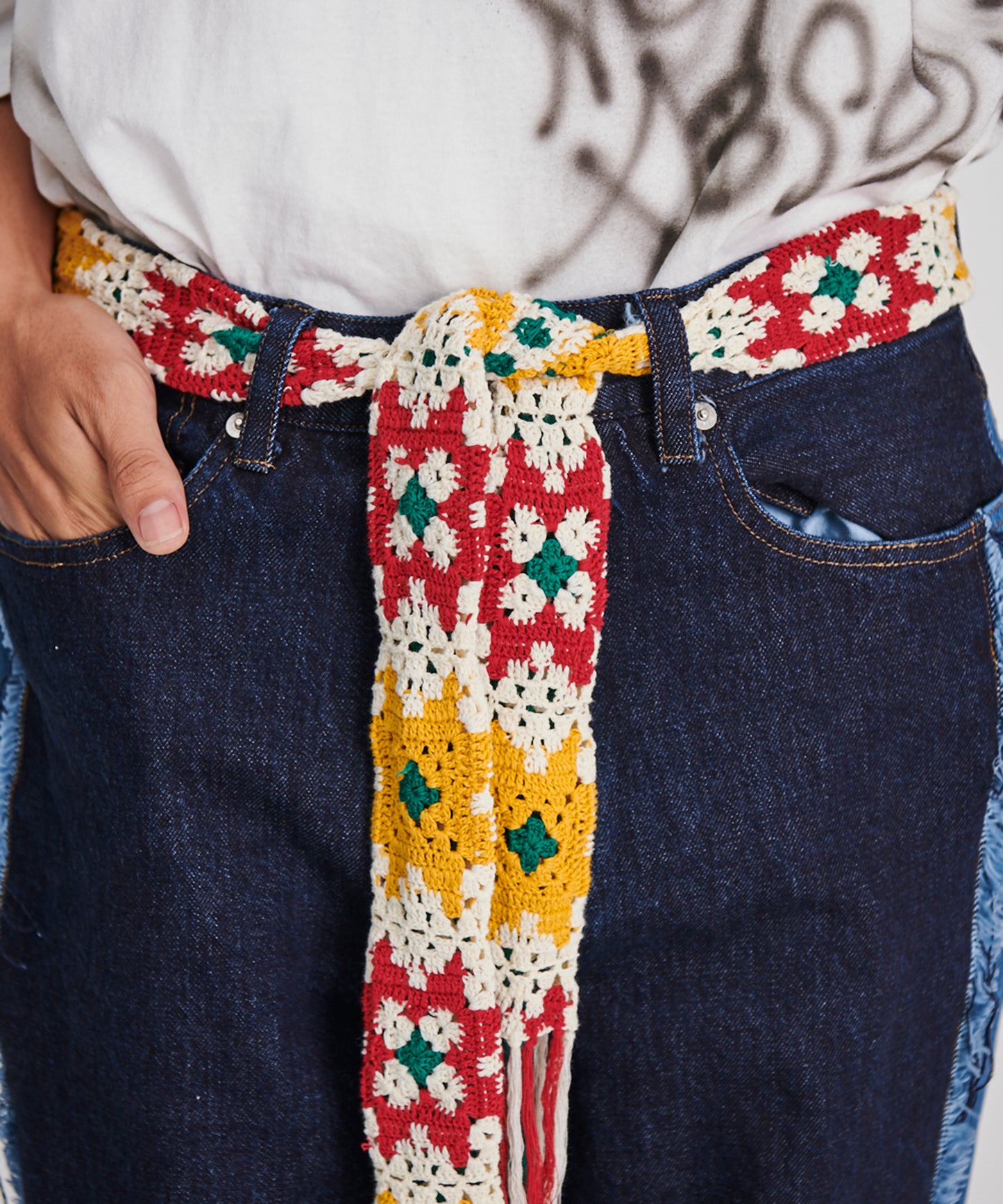 CROCHET KNIT BELT