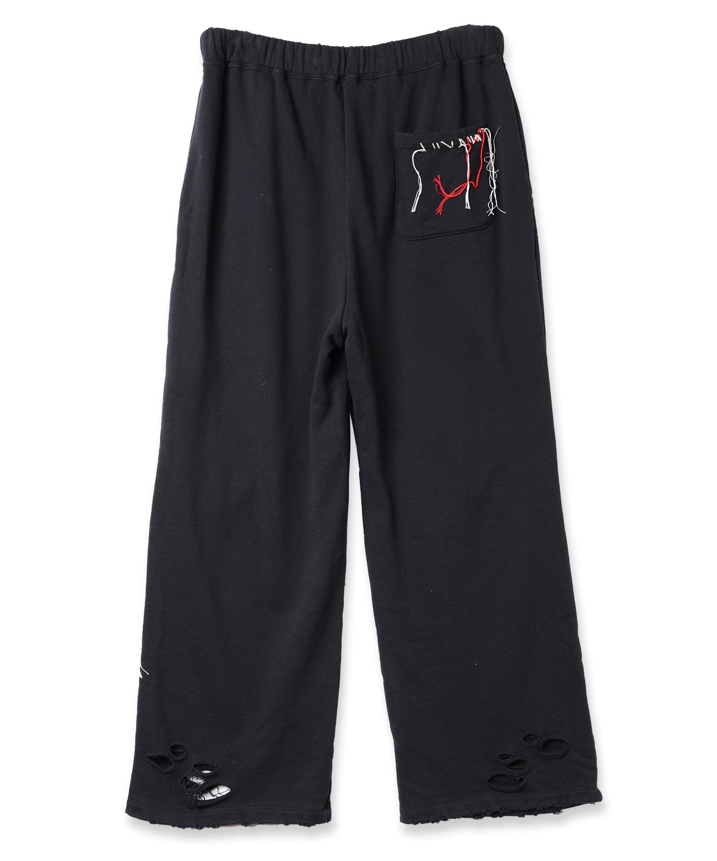 LOOPING DAMAGE SWEAT PANTS