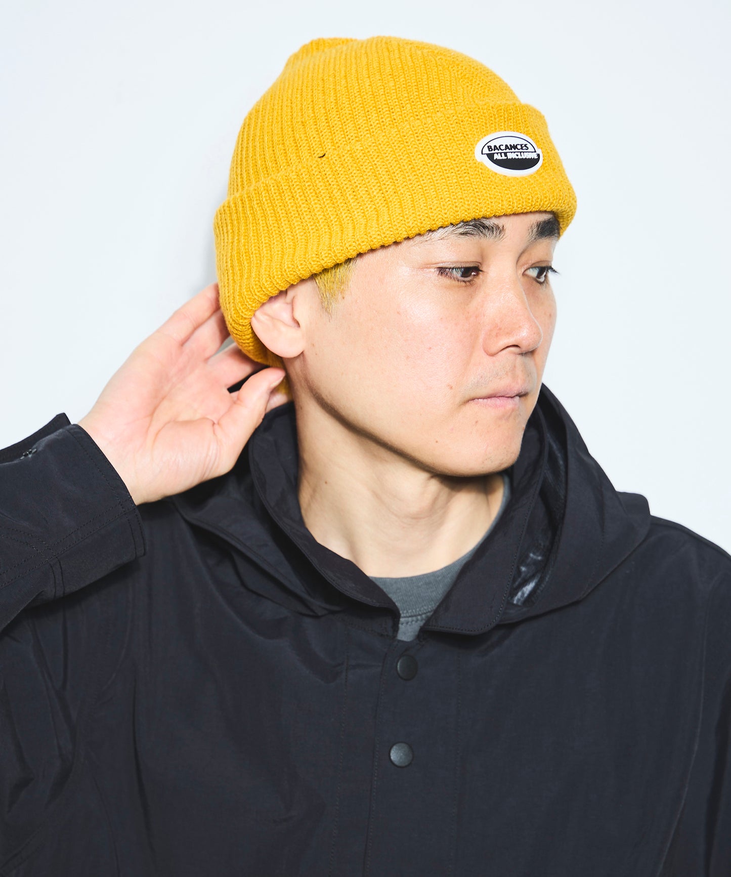 BC RUBBER PATCH BEANIE