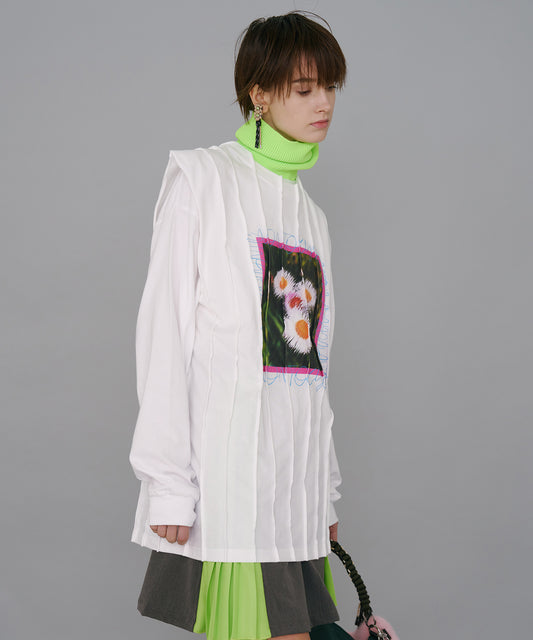 HI-NECK L/S T-SHIRT