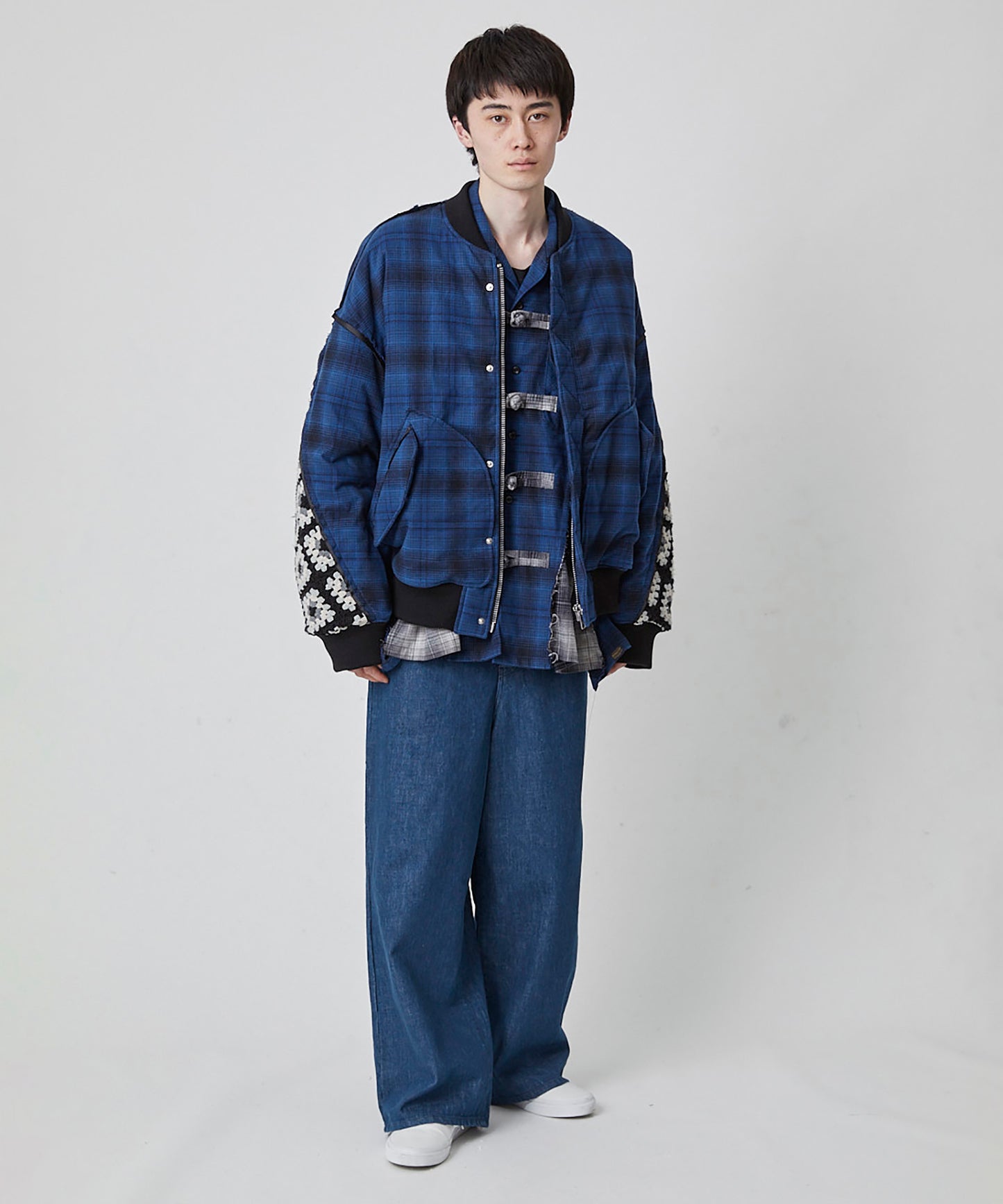 PENDLETON CROCHET SLEEVE MA-1