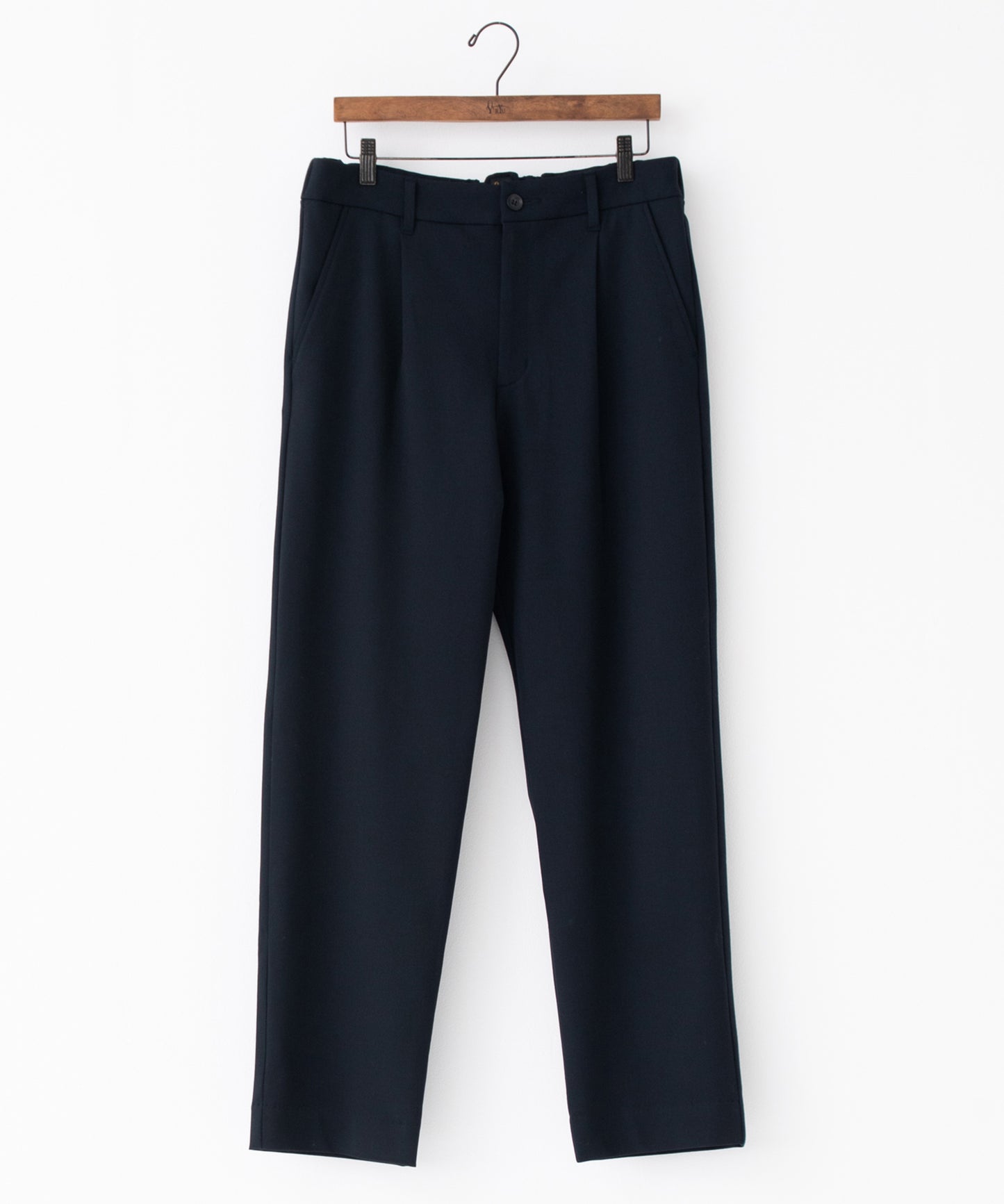 gabardine tapered slacks