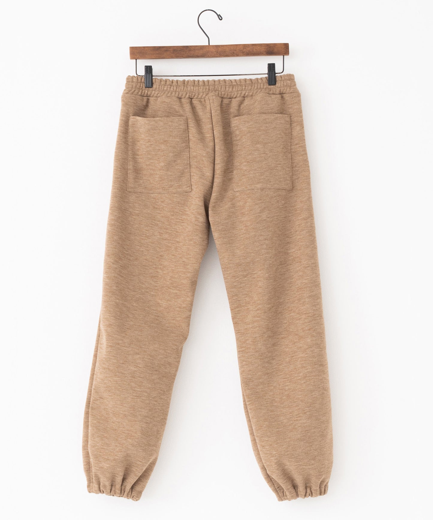 knit melton jogger pants