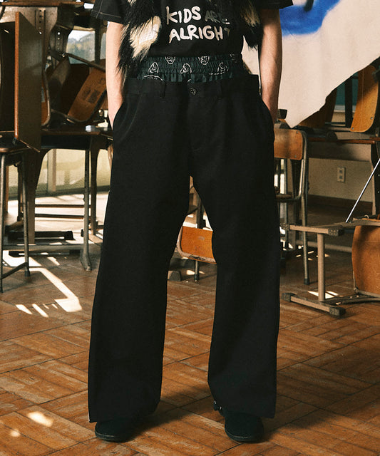 LOGO LINING DOCKING PANTS