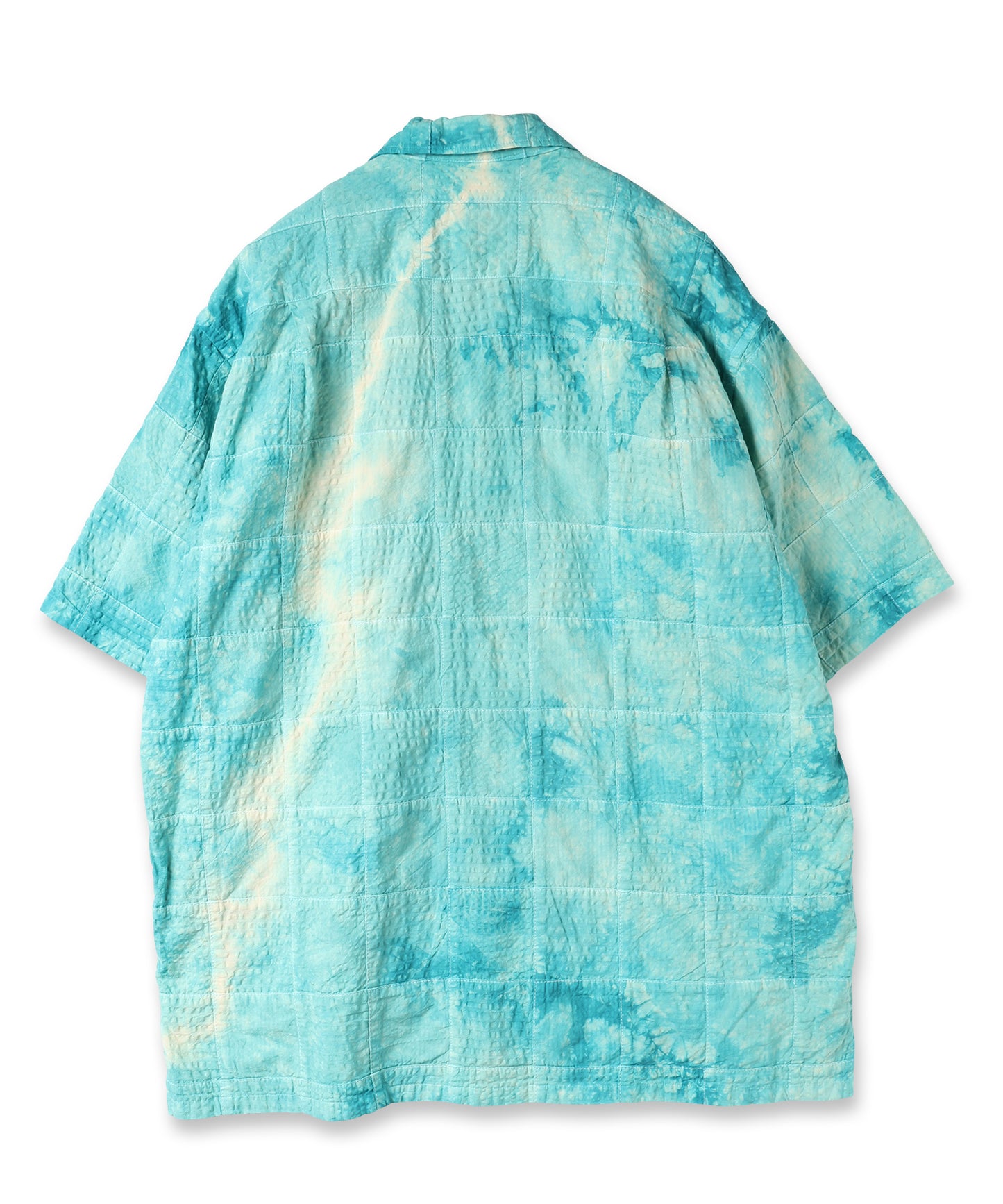 TIE-DYE PATCHWORK SHIRT