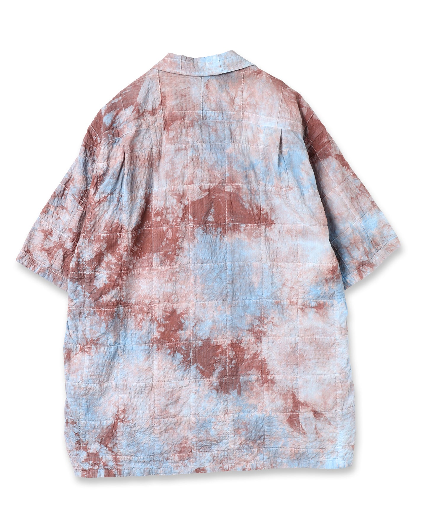 TIE-DYE PATCHWORK SHIRT