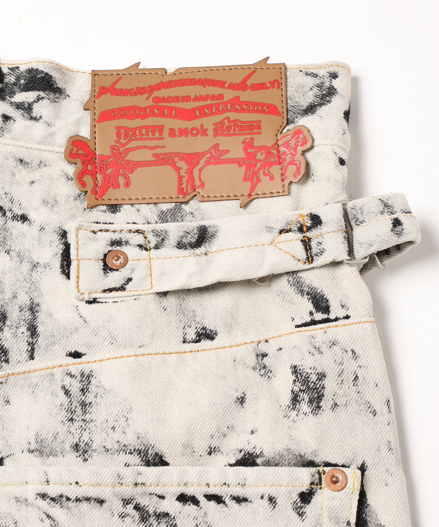 HAND CRAFTED DENIM PANTS