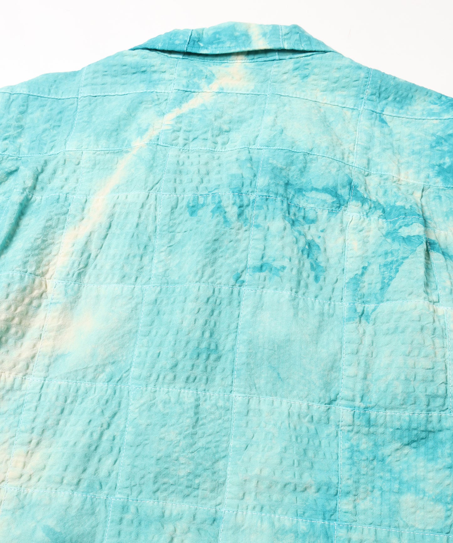 TIE-DYE PATCHWORK SHIRT