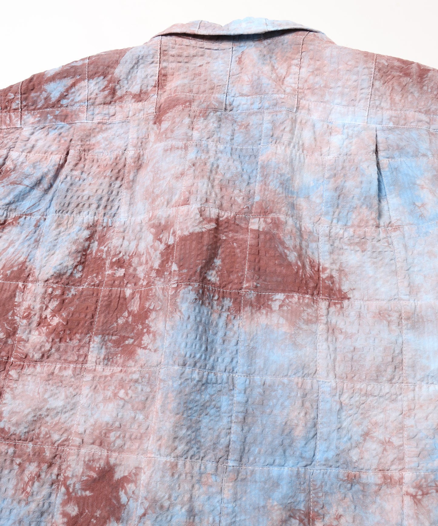 TIE-DYE PATCHWORK SHIRT