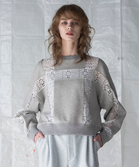 LACE SWEAT / レーススウェット