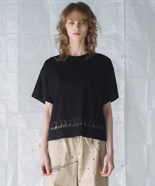 LACE T-SHIRT / レースTシャツ
