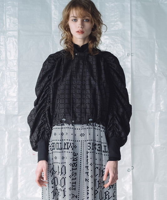 CHECK LACE BLOUSON / チェックレース ブルゾン