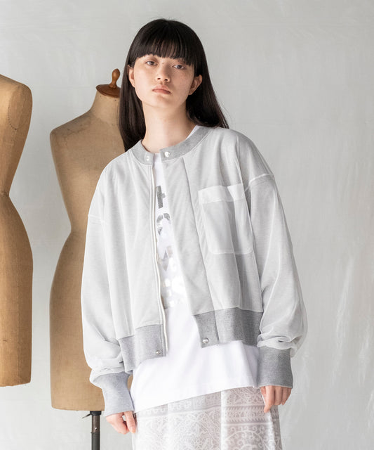 TULLE LAYERED BLOUSON / チュールレイヤードブルゾン