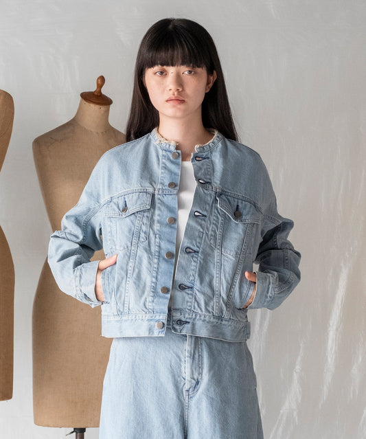 ARCH SLEEVE DENIM JACKET / アーチスリーブデニムジャケット