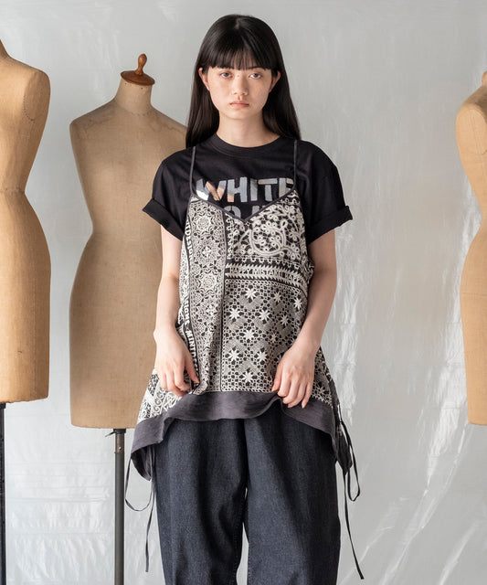 LACE COLLAGE CAMISOLE / レースコラージュキャミソール