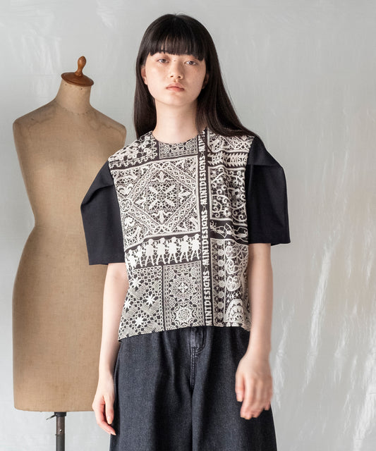 LACE COLLAGE TOPS / レースコラージュトップス