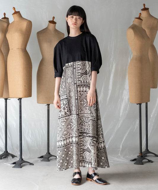 LACE COLLAGE DRESS / レースコラージュドレス
