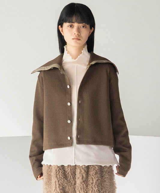 DUMBO COLLAR CARDIGAN