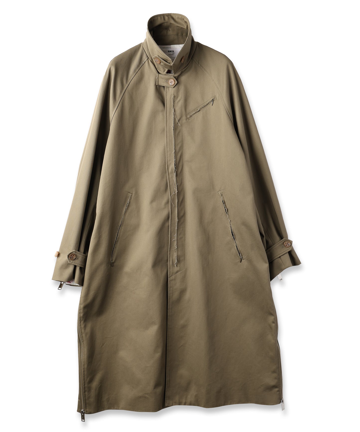 LOGO LINING BALMACAAN COAT