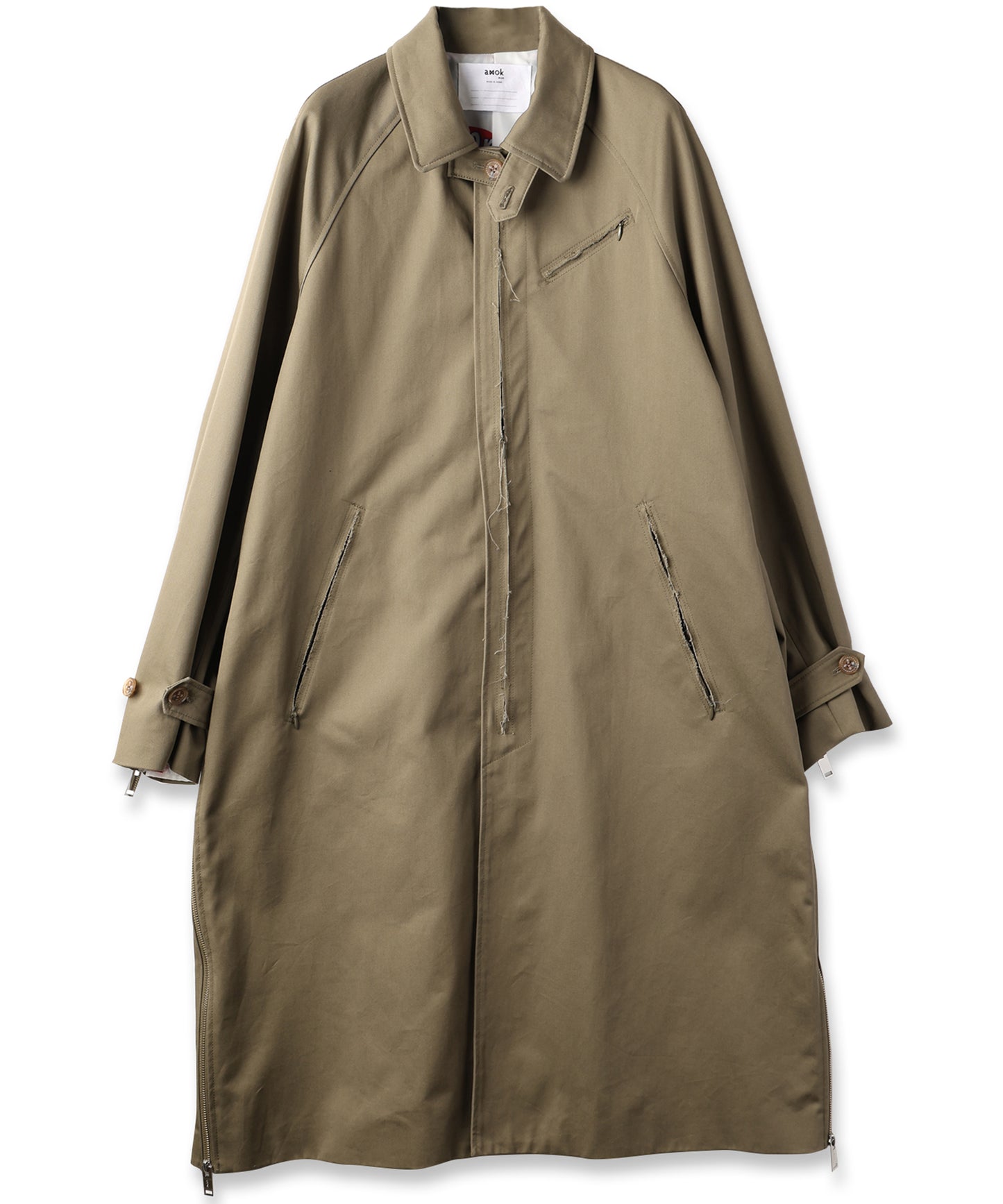 LOGO LINING BALMACAAN COAT