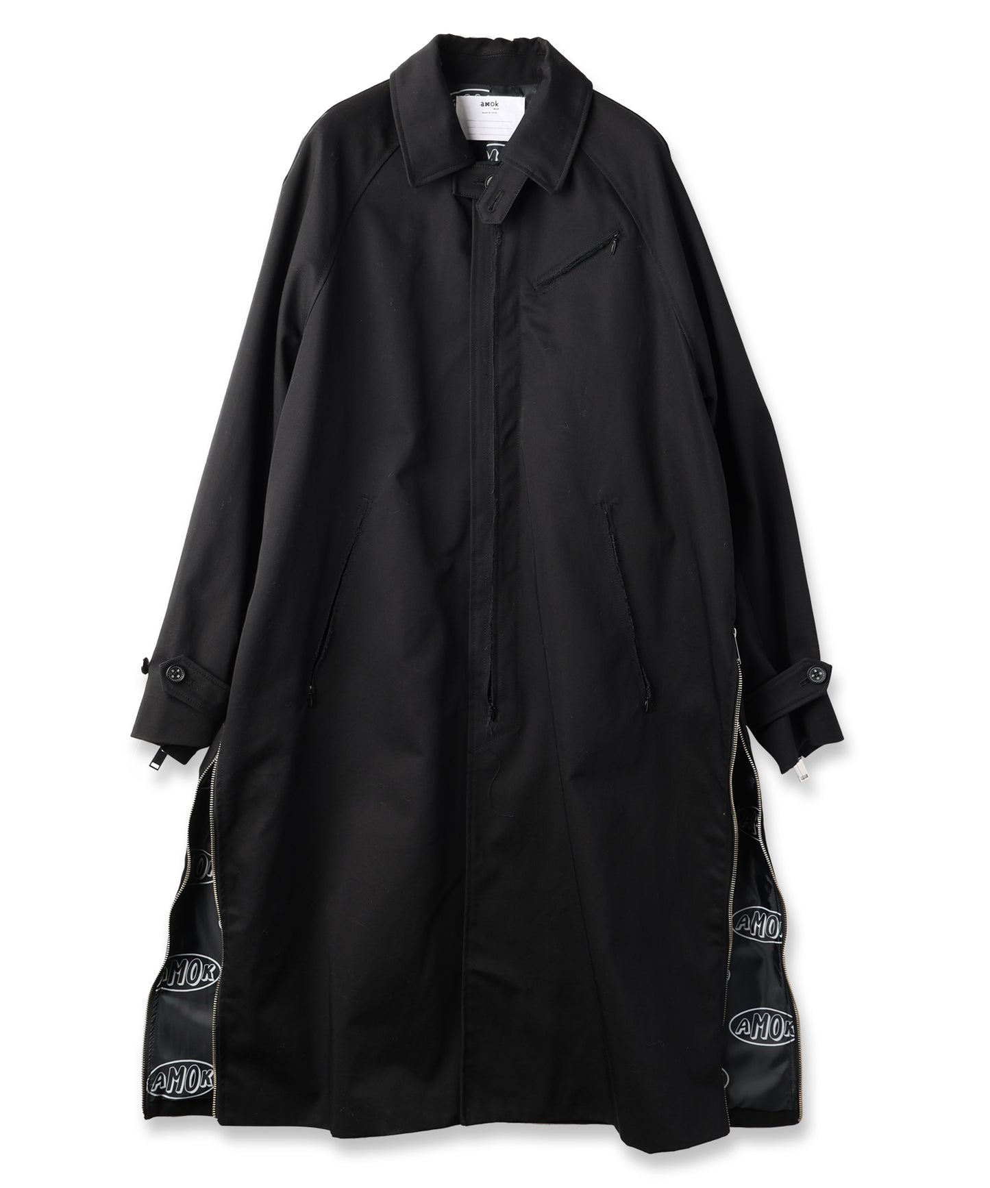 LOGO LINING BALMACAAN COAT