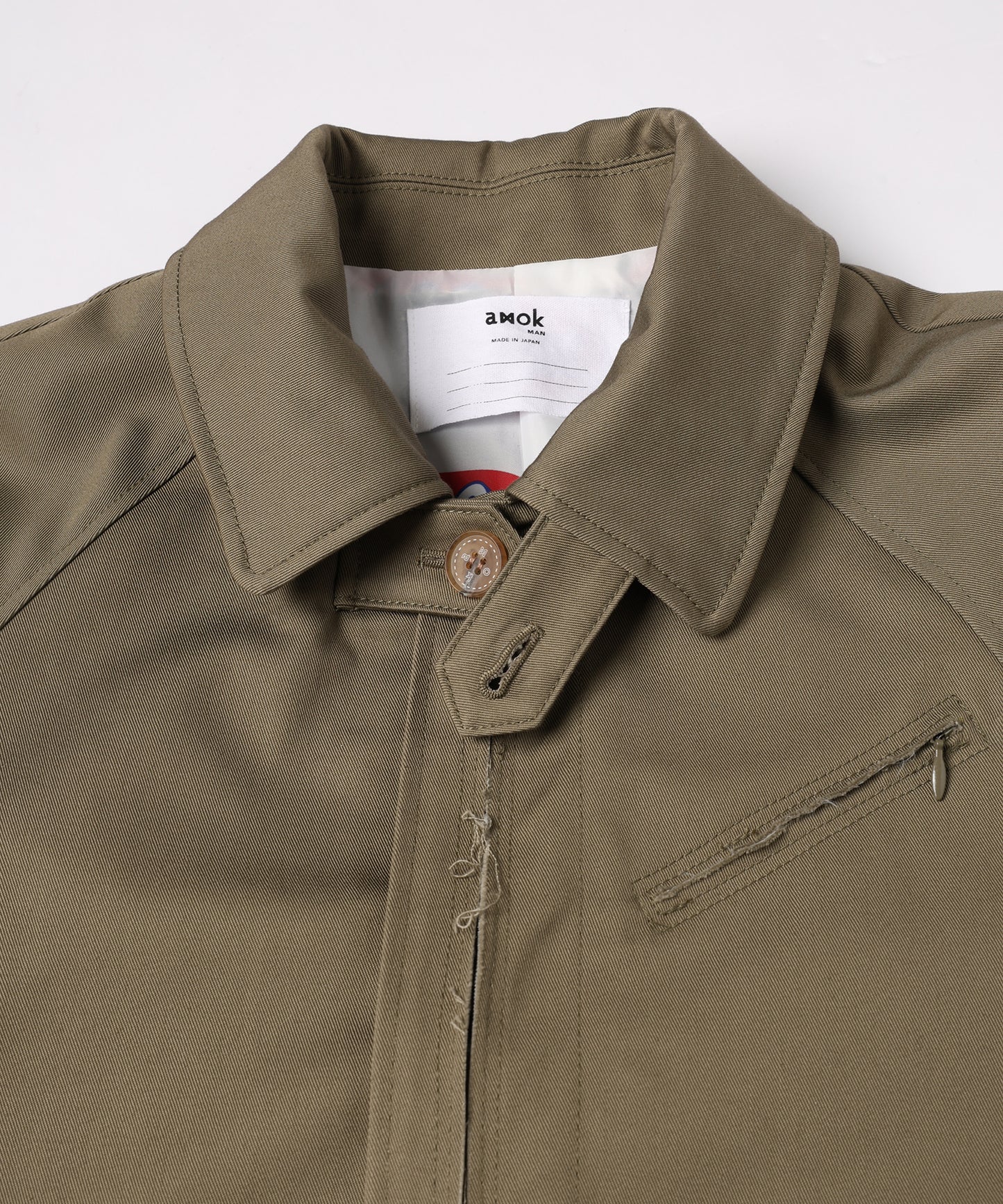 LOGO LINING BALMACAAN COAT