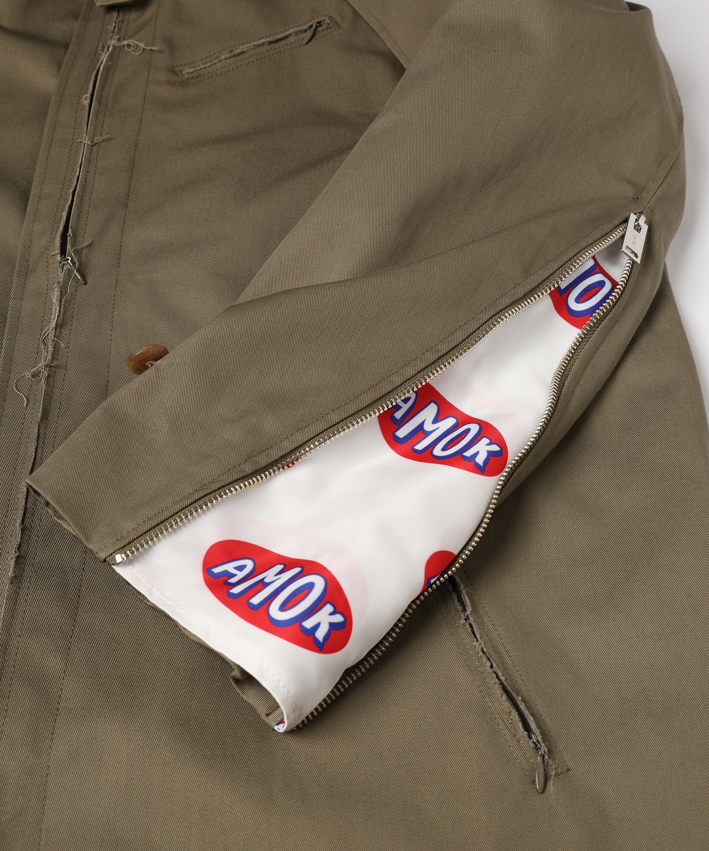 LOGO LINING BALMACAAN COAT