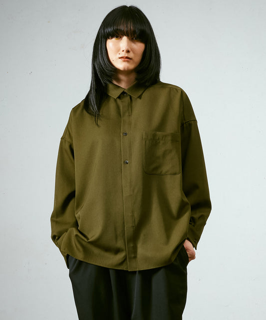 よそいきワイドBOXシャツ