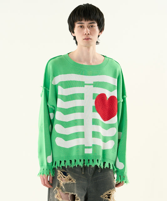 COTTON BONE KNIT