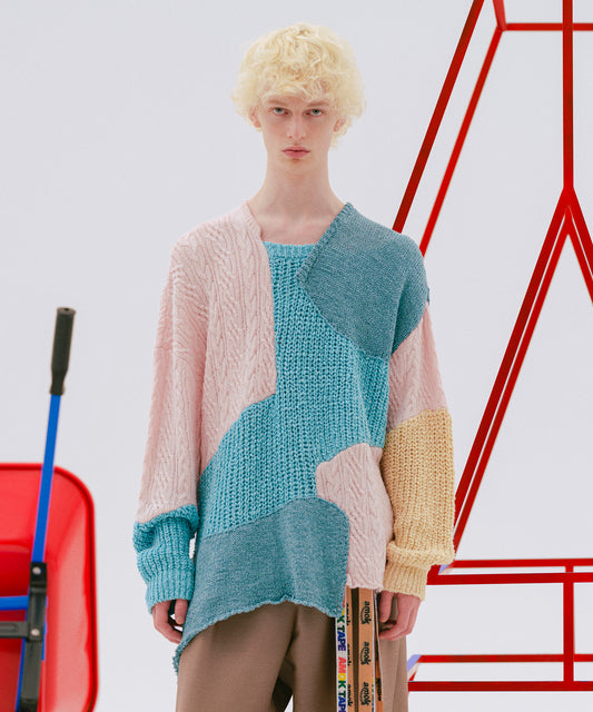 PATCHWORK KNIT