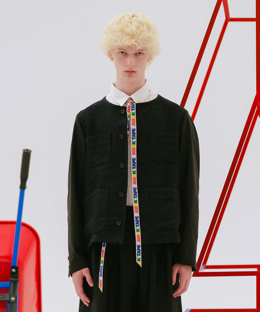 BACK-TO-FRONT BLOUSON